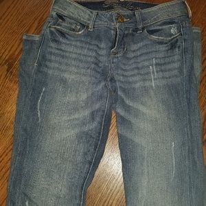 Delia's Distressed Jeans Sz 0R